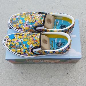 Vans x Simpsons Slip On Sneakers 9.5